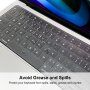Husa tastaturii ENKAY Slim (EU) pentru MacBook Air 13" / Air 15" / Pro 14" / Pro 16" - transparent