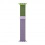 Curea metalică milanese loop pentru Apple Watch Ultra 49mm / 46mm / 45mm / 44mm / 42mm - verde-violet