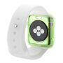 Husă / carcasă HAWEEL, subţire şi transparentă, pentru Apple Watch 38mm - verde