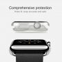 Husă / carcasă HAWEEL, subţire şi transparentă, pentru Apple Watch 38mm - verde