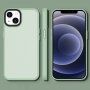 Husă de protecție mată pentru iPhone 13 Pro Max - verde
