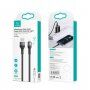 Usams cablu USB de date și încărcare împletit și luminos / Lightning pentru iPhone / iPad - 1,2m - auriu