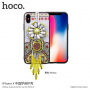 Carcasă de protecţie HOCO, cu mărgele, pentru Apple iPhone XS / iPhone X - galben