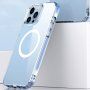 Husă transparentă lucioasă cu MagSafe pentru iPhone 13 Pro Max - negru