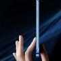 Husă de protecție mată transparentă pentru iPhone 13 Pro - albastru