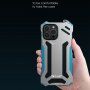 R-Just husă "Armor" din metal super rezistentă pentru iPhone 13 Pro - negru