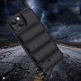 Husă de protecție cu perne pentru iPhone 13 - maro