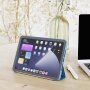 Carcasă mată cu suport pentru iPad mini 6 / mini 7 - albastru