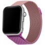Curea metalică milanese loop pentru Apple Watch Ultra 49mm / 46mm / 45mm / 44mm / 42mm - fucsia
