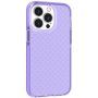 Husă de protecție transparentă cu model de cruci pentru iPhone 13 Pro Max - violet