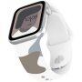 Curea din silicon cu model abstract pentru Apple Watch 42mm / 41mm / 40mm / 38mm - maro-mov