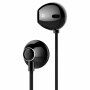 Căşti BASEUS Encok, cu microfon și control al volumului cu conector 3,5 mm jack pentru dispozitivele Apple - negru