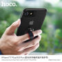 Carcasă HOCO, cu suport textil, pentru Apple iPhone SE (2020/2022) / 8 / 7 - transparent