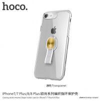 Carcasă HOCO, cu suport textil, pentru Apple iPhone SE (2020/2022) / 8 / 7 - transparent