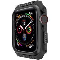 Husa rezistenta pentru Apple Watch 42mm - neagra