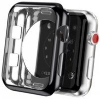 Husa de protectie Dux Ducis din plastic moale pentru Apple Watch 42mm - neagra