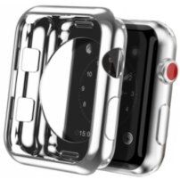 Husă de protecție Dux Ducis din plastic moale pentru Apple Watch 42mm - argintiu