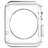 Carcasa din cauciuc pentru Apple Watch 42mm - transparenta