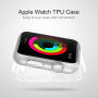 Husă / carcasă HAWEEL, subţire şi transparentă, pentru Apple Watch 42mm - violetă