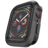 Husă din silicon, pentru Apple Watch 40mm - negru