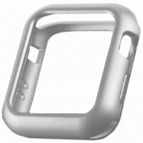 Carcasă metalică de protecție, cu magneți, pentru Apple Watch 44mm - stříbrné
