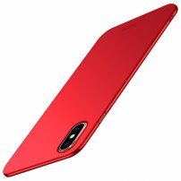 Carcasă elegantă MOFI, ultra subţire, pentru iPhone XS Max - roşu