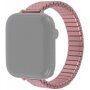 Curea subțire elastică din oțel inoxidabil pentru Apple Watch Ultra 49mm / 46mm / 45mm / 44mm / 42mm - roz-auriu
