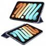 Carcasă flip pentru iPad mini 6 / mini 7 - albastru-gri