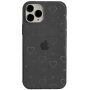 Husă transparentă cu inimi schimbătoare pentru iPhone 11 Pro Max - negru