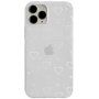 Husă transparentă cu inimi schimbătoare pentru iPhone 11 Pro - alb