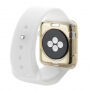 Husă / carcasă HAWEEL, subţire şi transparentă, pentru Apple Watch 42mm - aurie