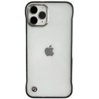 Husă de protecție mată transparentă pentru iPhone 11 Pro - argintiu