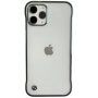 Husă de protecție mată transparentă pentru iPhone 11 Pro Max - verde