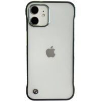 Husă de protecție mată transparentă pentru iPhone 12 - verde