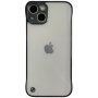 Husă de protecție mată transparentă pentru iPhone 13 mini - verde