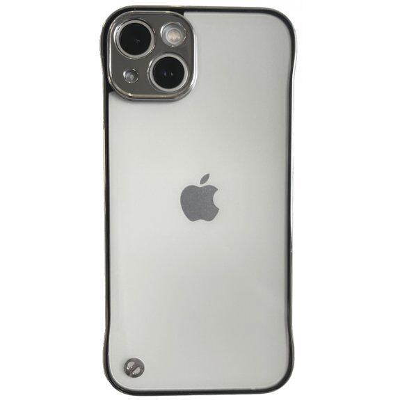 Husă de protecție mată transparentă pentru iPhone 13 mini - argintiu