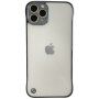 Husă de protecție mată transparentă pentru iPhone 13 Pro - albastru deschis