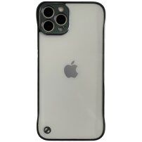 Husă de protecție mată transparentă pentru iPhone 13 Pro - verde