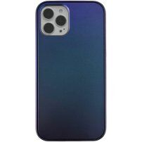 Husă de protecție cu model înghețat pentru iPhone 12 Pro Max - albastru