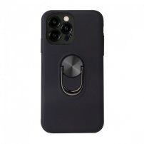 Husă cu funcţia de suport și suport magnetic pentru iPhone 13 Pro Max - negru
