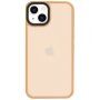 Husă de protecție mată pentru iPhone 13 mini - portocaliu