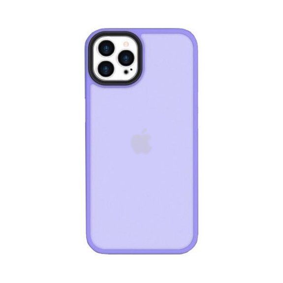 Husă de protecție mată pentru iPhone 13 Pro - violet