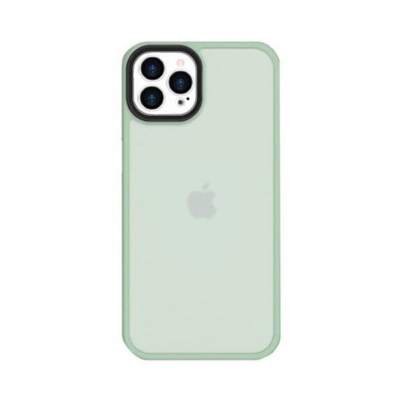 Husă de protecție mată pentru iPhone 13 Pro - verde