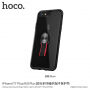 Carcasă HOCO, cu suport textil, pentru Apple iPhone 7 Plus / 8 Plus - negru