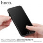 Carcasă HOCO, cu suport textil, pentru Apple iPhone 7 Plus / 8 Plus - negru