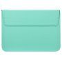Plic universal din imitatie de piele cu suport pentru iPad până la 13" / MacBook până la 14" - mentă verde