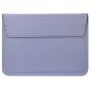 Plic universal din imitatie de piele cu suport pentru iPad până la 13" / MacBook până la 14" - violet