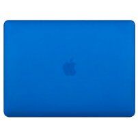 Husă transparent mată pentru MacBook Pro 14" (A2442 / A2779 / A2918 / A2992 / A3112 / A3185 / A3401 / A3434) - albastru închis