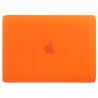 Husă transparent mată pentru MacBook Pro 16" (A2485 / A2780 / A2991 / A3186 / A3403) - portocaliu