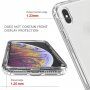Husă transparentă în două tonuri, rezistentă la șocuri pentru iPhone XS Max - negru